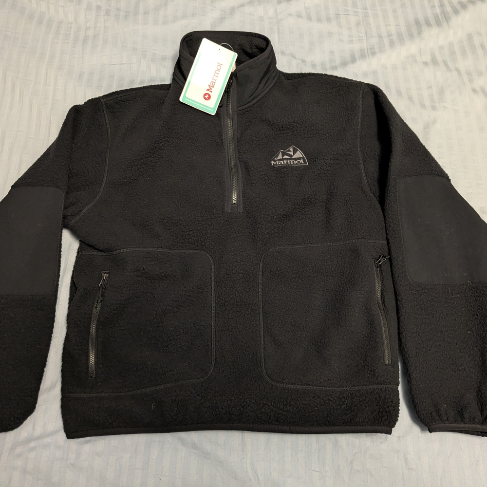 Marmot Black Fleece Jacket